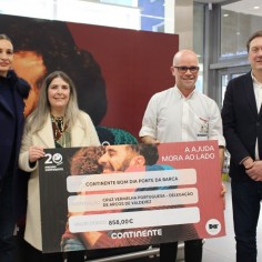 Mais de 3 mil euros angariados na Campanha de Natal do Continente de Ponte da Barca para Instituies Sociais