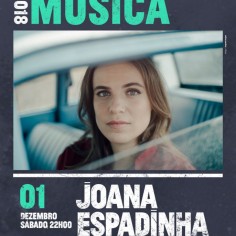Joana Espadinha em Concerto na Casa da Cultura de Ponte da Barca a 1 de Dezembro