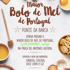 Ponte da Barca apresenta Maior Bolo de Mel de Portugal