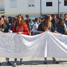 Cmara Municipal Recebe Centenas de Estudantes Barquenses em Manifestao pela Defesa do Ambiente