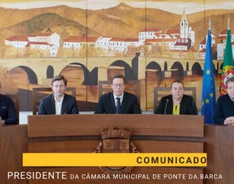 Comunicado do Sr. Presidente da Cmara Municipal de Ponte da Barca, Dr. Augusto Manuel dos Reis Marinho, sobre o novo coronavrus COVID-19