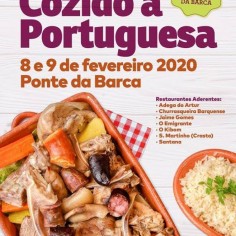 Cozido  Portuguesa para degustar em Ponte da Barca no fim-de-semana 8 e 9 de Fevereiro