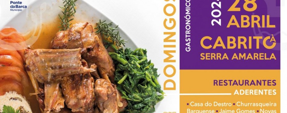 Domingo Gastronmico | Cabrito  Serra Amarela para degustar a 28 de Abril