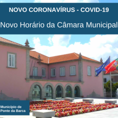Novo Horrio da Cmara Municipal - COVID-19
