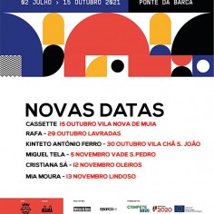 Itinerncias | Cassete a 15 de outubro em Vila Nova de Mua